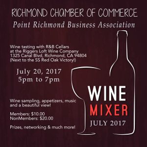 PRBA and Richmond Chamber Joint Business Networking Mixer @ R&B Cellars | Richmond | California | United States